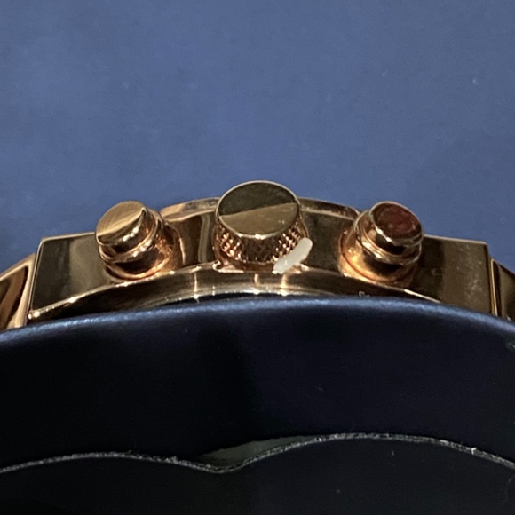 Porsamo Bleu Milan Crystal Luxury Stainless Steel Watch, Swarovski® Rose